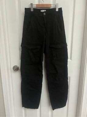 Garage Black Cargo Pants